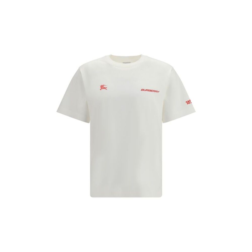 Burberry Men Cotton Map T-Shirt